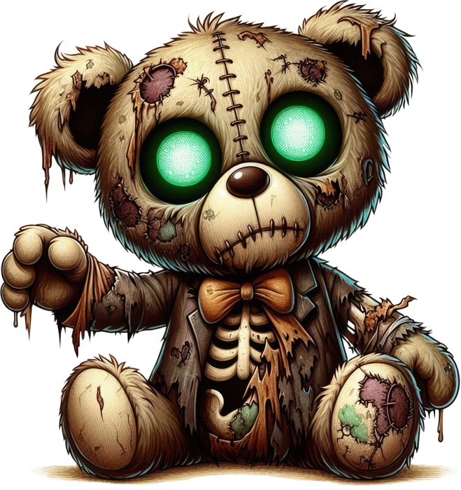 Motivtransfer 4741 Zombie Teddy