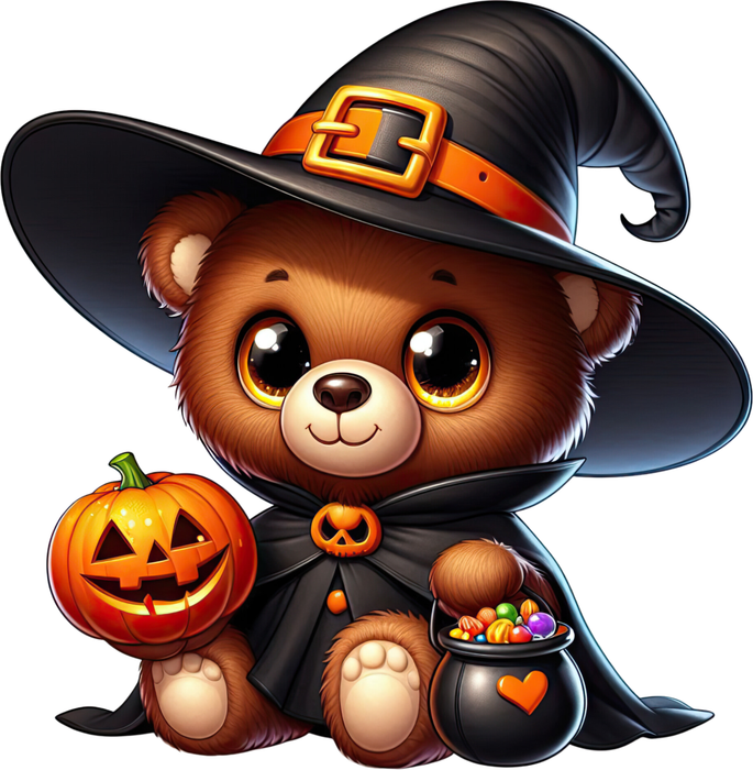 Motivtransfer 4742 Teddy mit Hut
