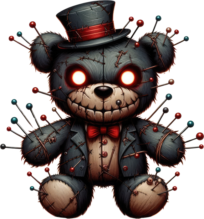 Motivtransfer 4750 Teddy Voodoopuppe