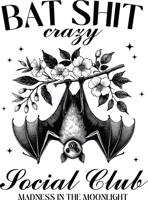 Motivtransfer 4761 Vintage Bat Shit