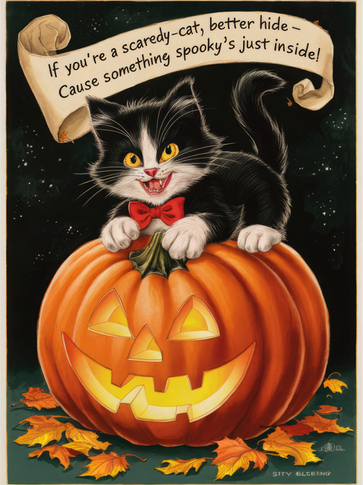 Motivtransfer 4814 Plakat Katze