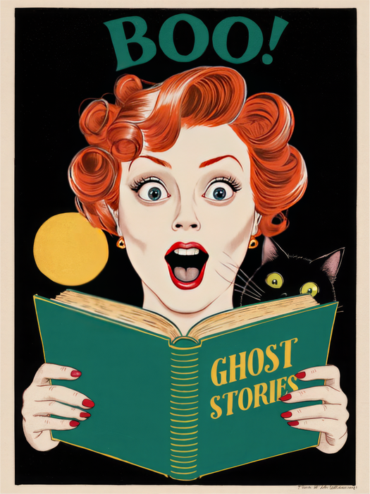 Motivtransfer 4828 Plakat Boo