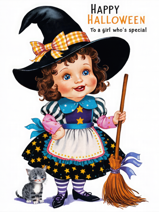 Motivtransfer 4832 Plakat Happy Halloween