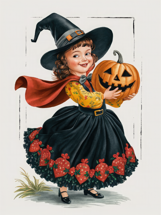 Motivtransfer 4834 Plakat Hexe