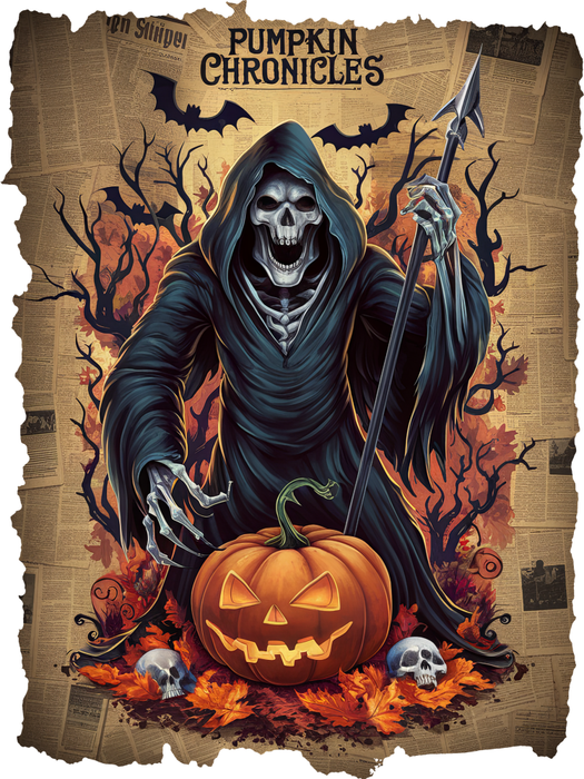 Motivtransfer 4846 Zeitung Pumpkin Chronicles
