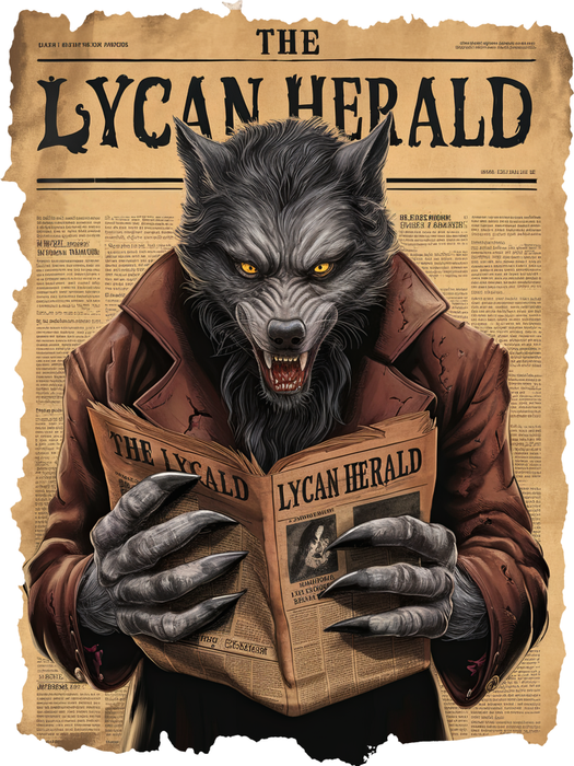 Motivtransfer 4851 Zeitung Lycan Herald