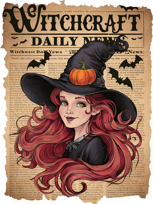 Motivtransfer 4853 Zeitung Witchcraft Daily