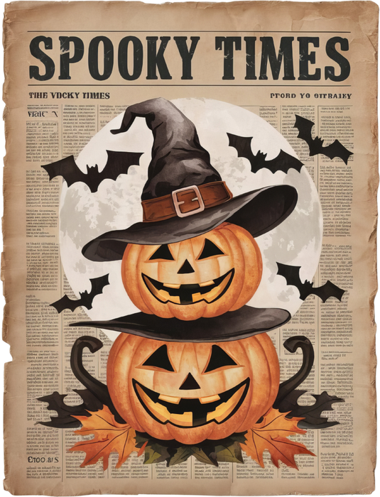 Motivtransfer 4859 Zeitung Spooky Times