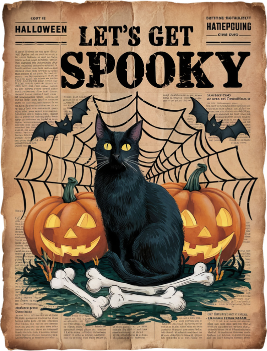 Motivtransfer 4861 Zeitung Lets get Spooky