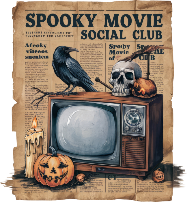 Motivtransfer 4862 Zeitung Spooky Movie
