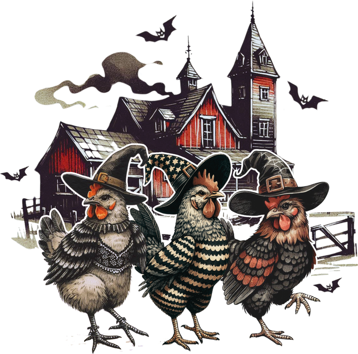 Motivtransfer 4869 Halloween Chicks