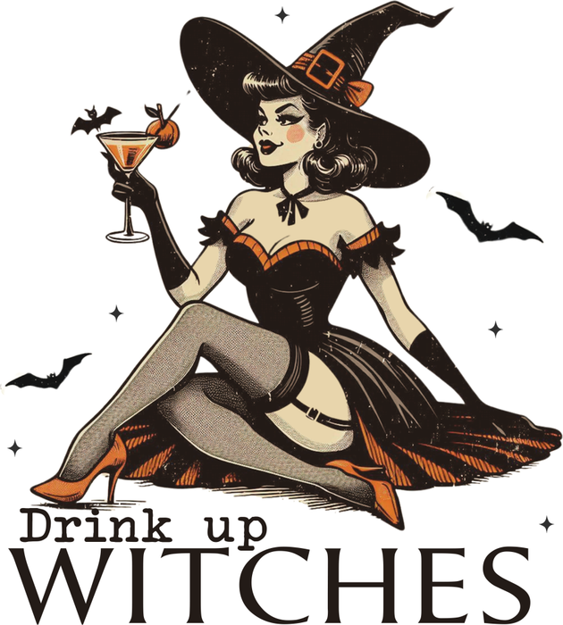 Motivtransfer 4875 Drink up Witches