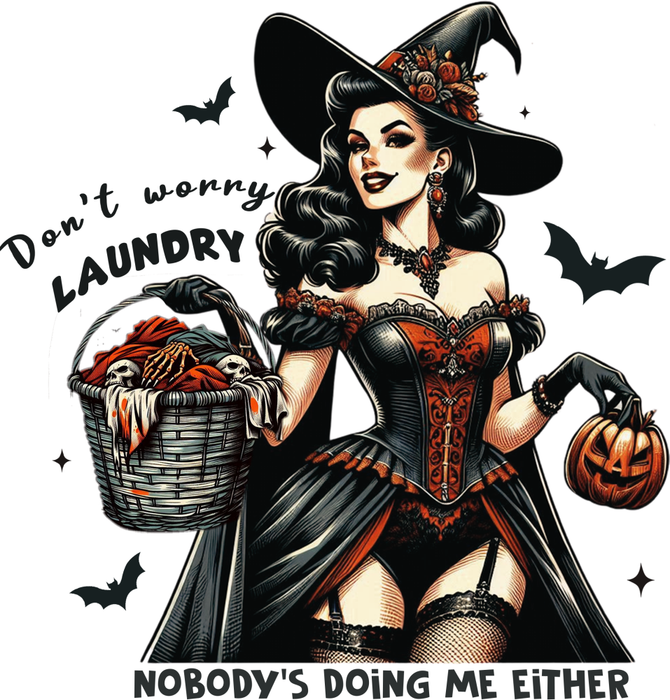 Motivtransfer 4879 Dont worry Laundry