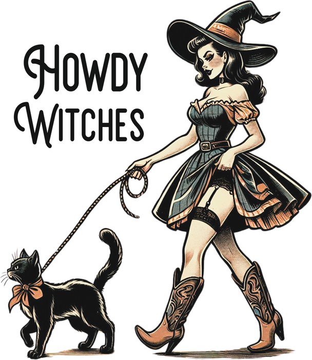 Motivtransfer 4883 Howdy Witches
