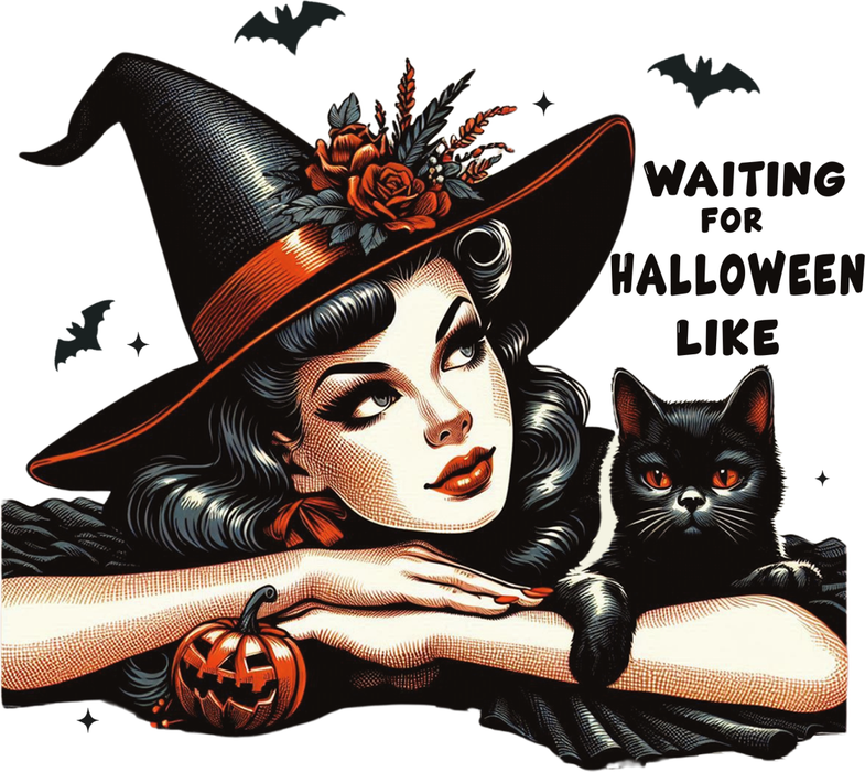 Motivtransfer 4888 Waiting for Halloween like