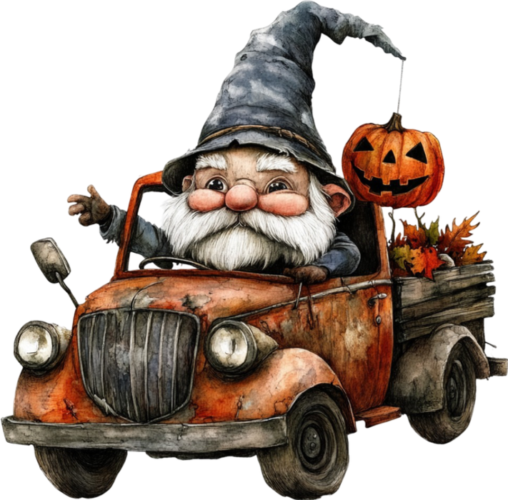 Motivtransfer 4929 Gnome Car