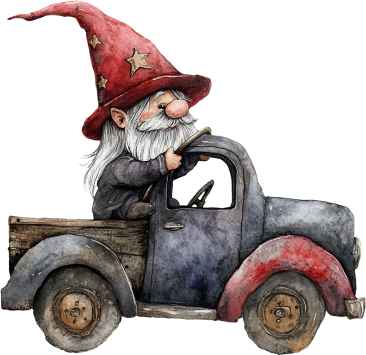 Motivtransfer 4999 Gnom Halloween Car