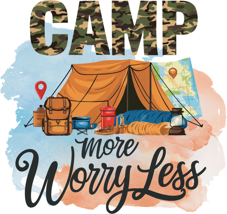 Motivtransfer 5106 Camp more worry less