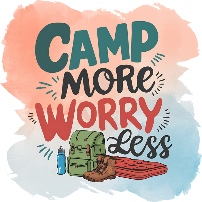 Motivtransfer 5107 Camp more worry less