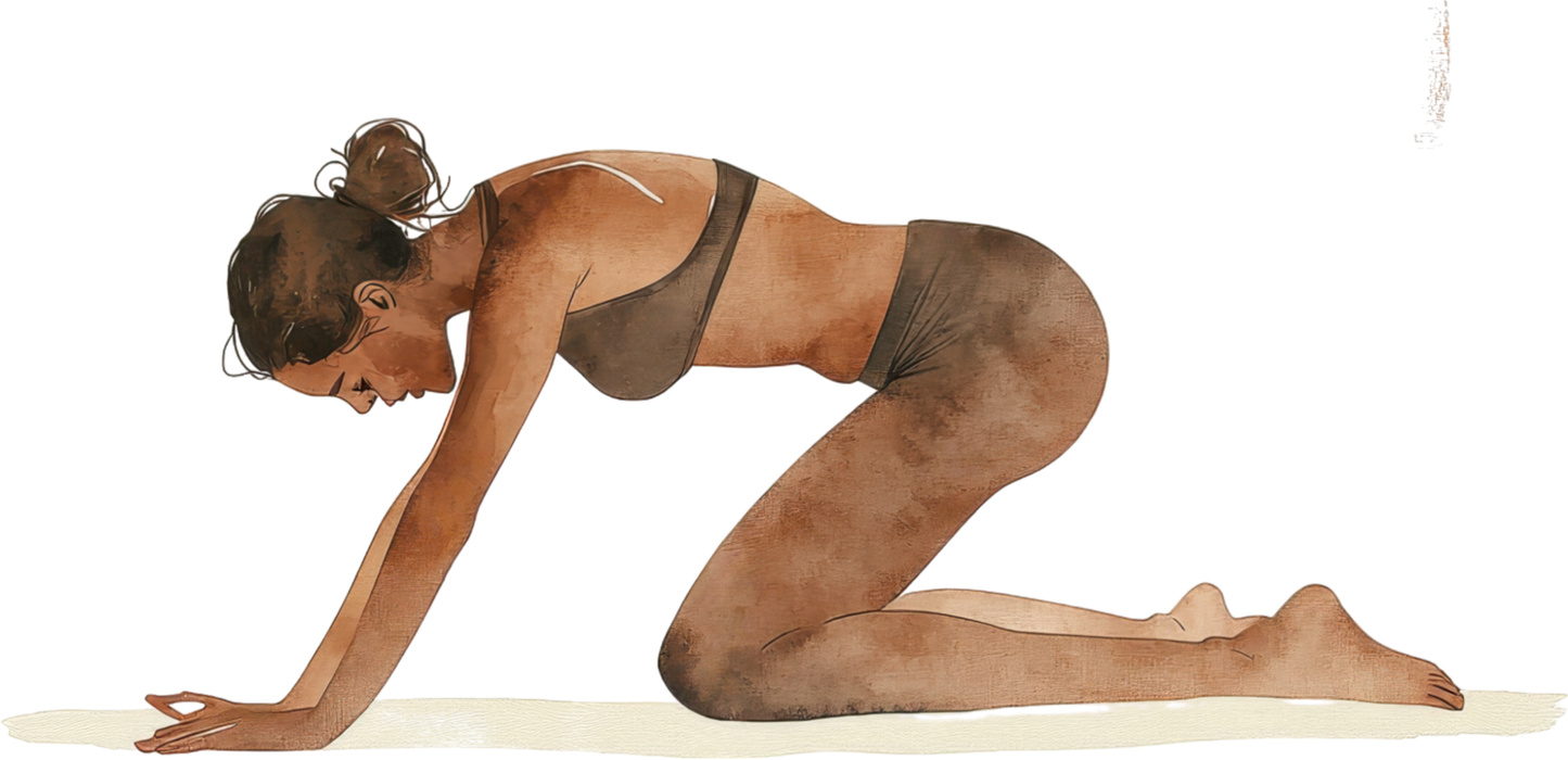 Motivtransfer 5143 Frau beim Yoga