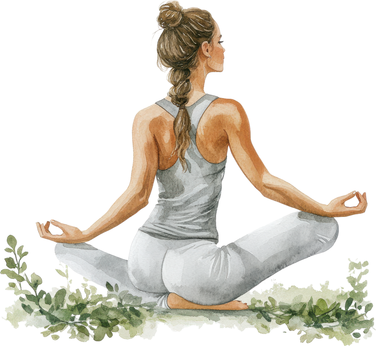 Motivtransfer 5147 Frau beim Yoga