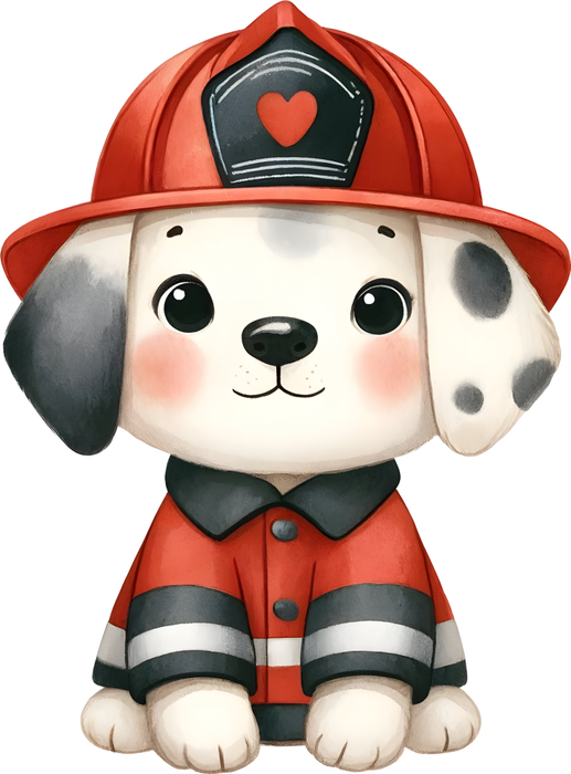 Motivtransfer 5270 Kleiner Feuerwehrhund