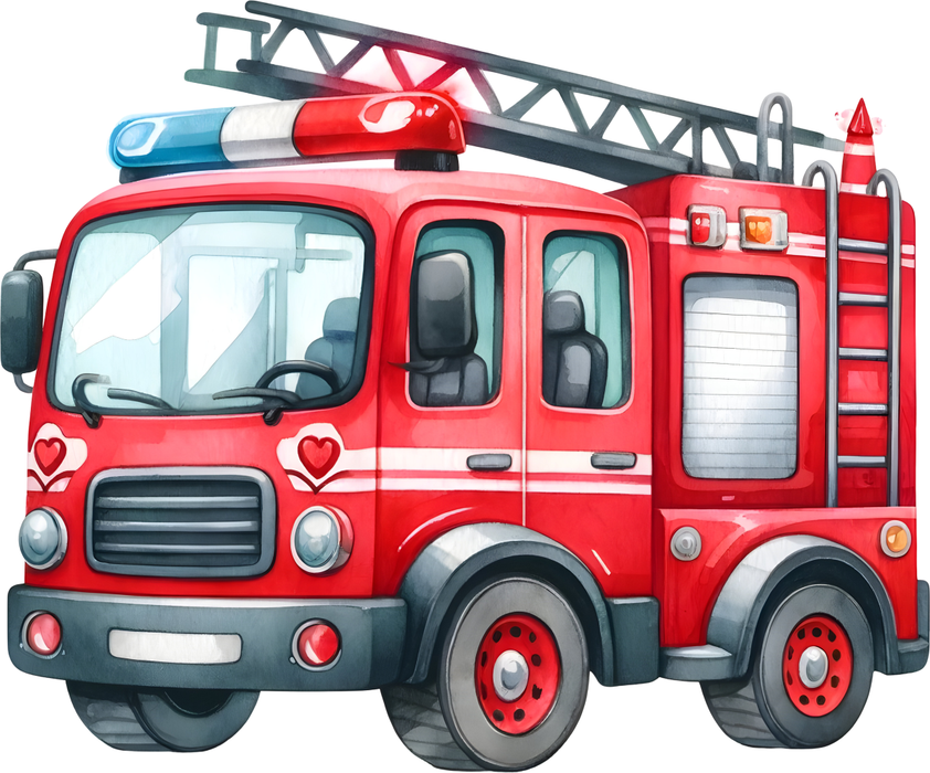 Motivtransfer 5272 Kleines Feuerwehrauto