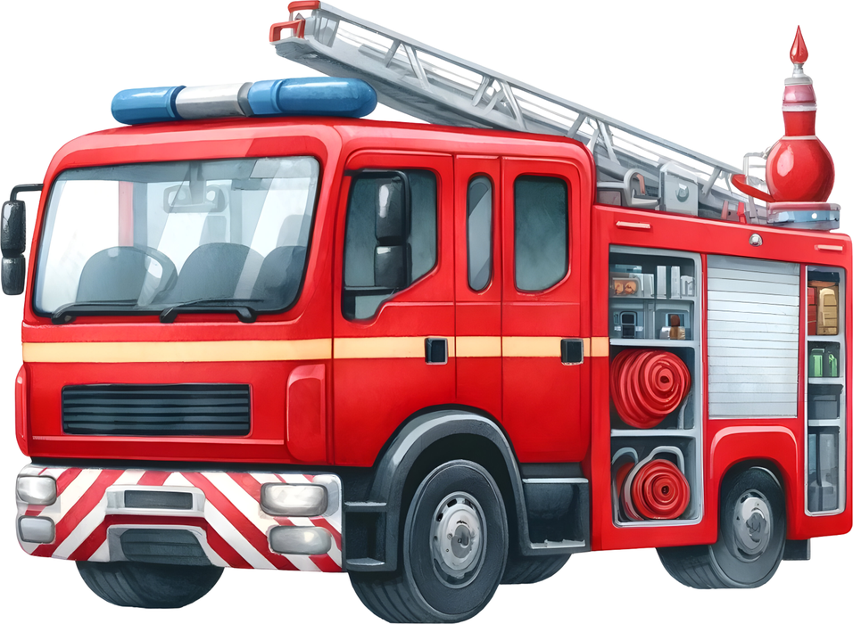 Motivtransfer 5274 Kleines Feuerwehrauto