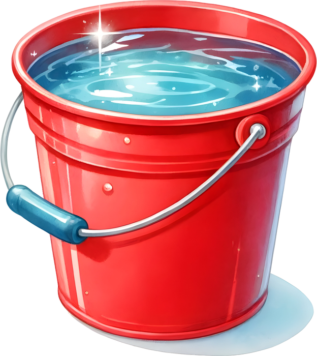 Motivtransfer 5293 Eimer mit Wasser