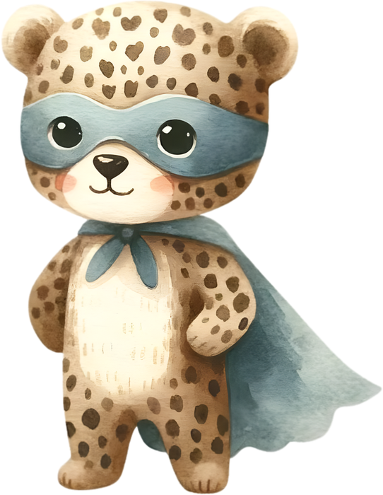 Motivtransfer 5329 Gepard als Superheld