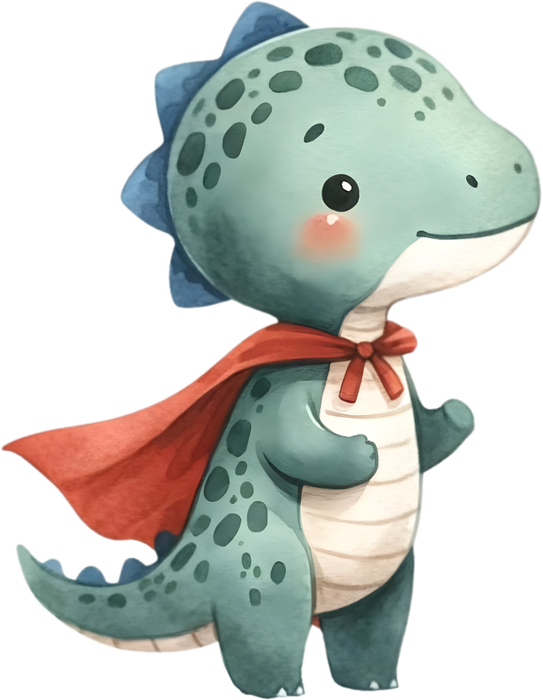 Motivtransfer 5423 Dino als Superheld