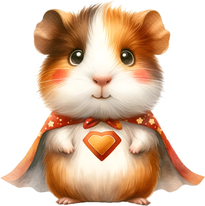 Motivtransfer 5425 Hamster als Superheld