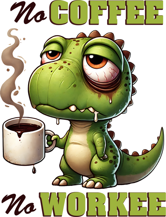 Motivtransfer 5470 No coffee, no workee