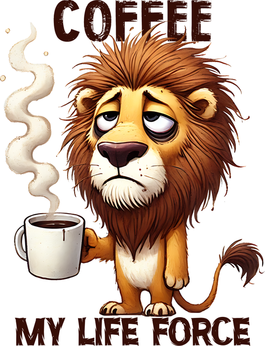 Motivtransfer 5475 Coffee my life force