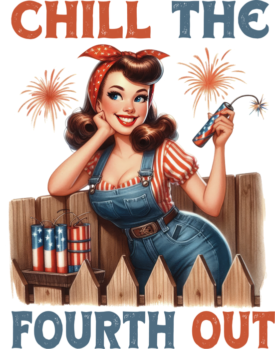 Motivtransfer 5554 Pinup Chill out the fourth