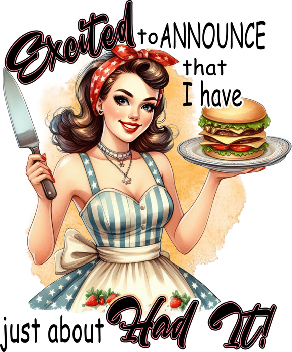 Motivtransfer 5556 Pinup Excited