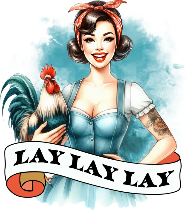 Motivtransfer 5560 Pinup Lay Lay Lay