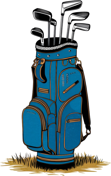 Motivtransfer 5578 Golftasche