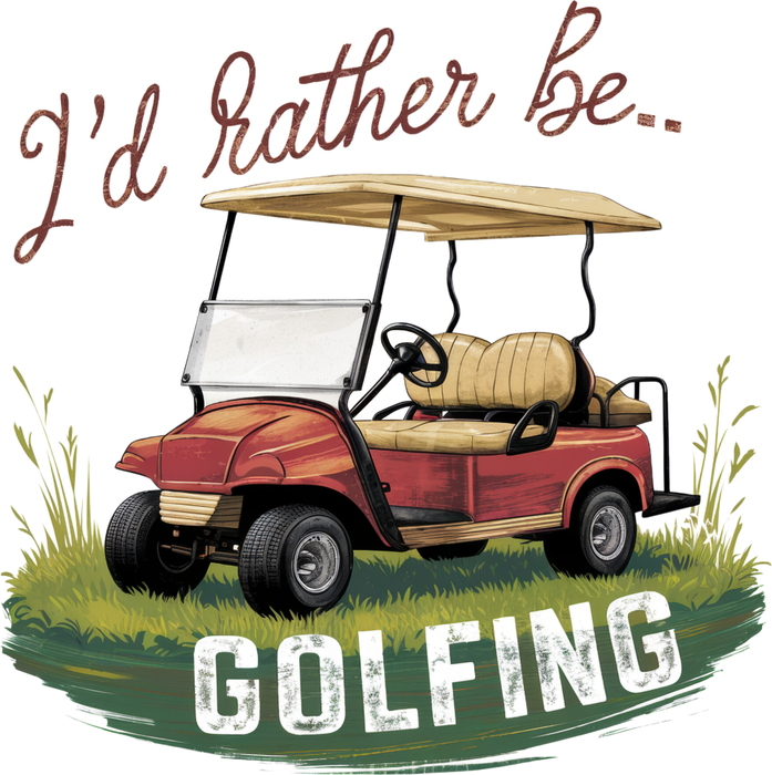 Motivtransfer 5583 Golf id rather be golfing