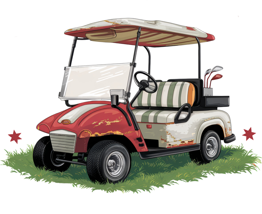 Motivtransfer 5585 Golfcart