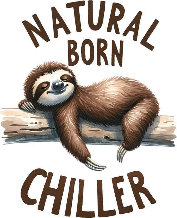 Motivtransfer 5592 Faultier Natuaral Born Chiller