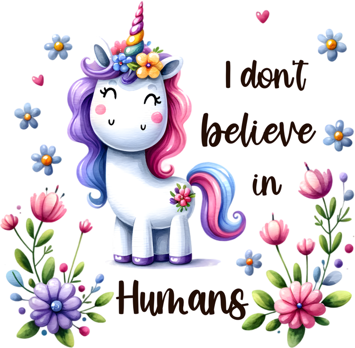 Motivtransfer 5605 i dont belive humans
