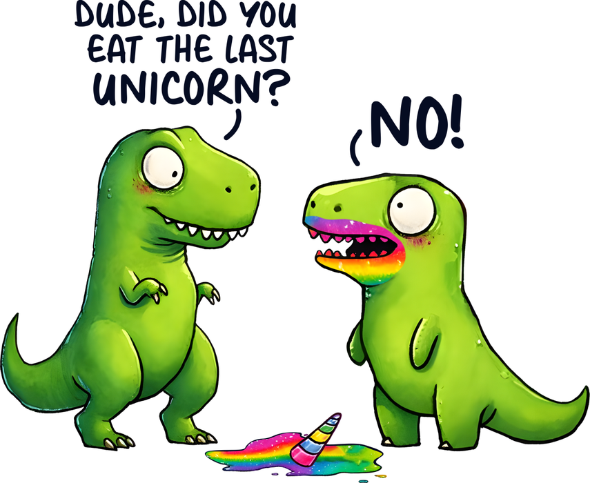 Motivtransfer 5623 Dude did you eat