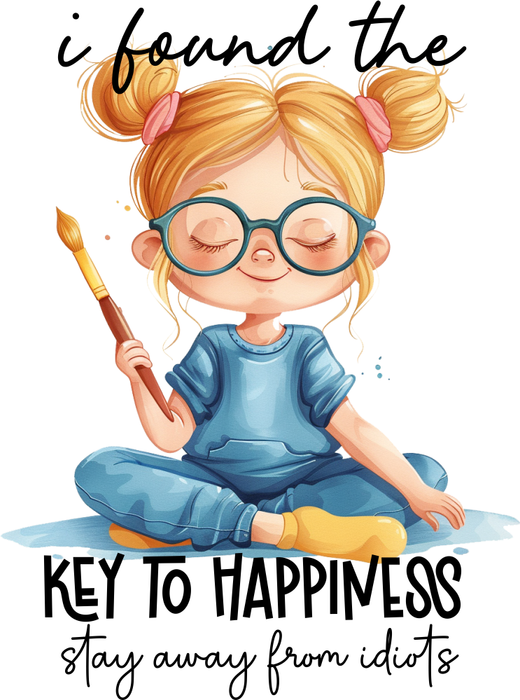 Motivtransfer 5638 I found the key to happiness