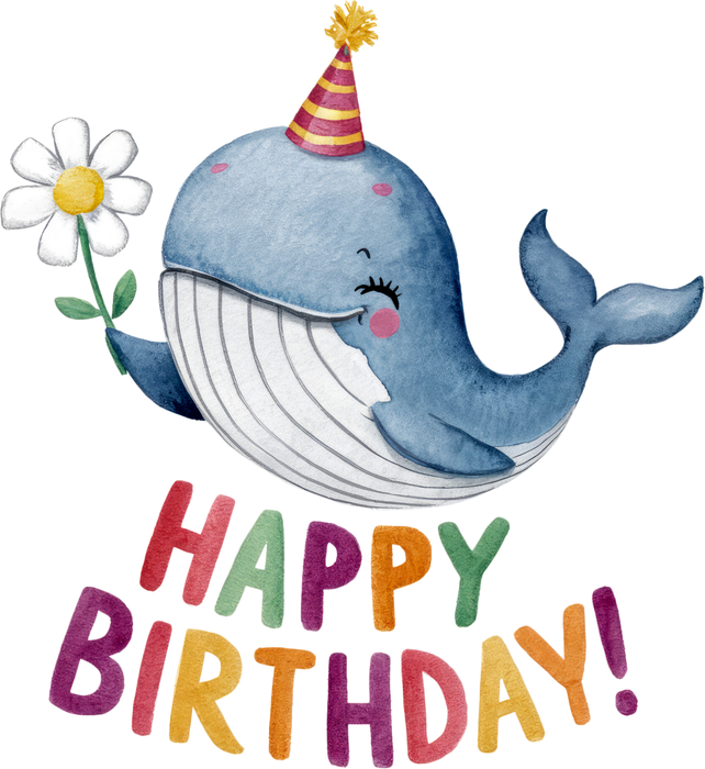Motivtransfer 5678 Happy Birthday Wal