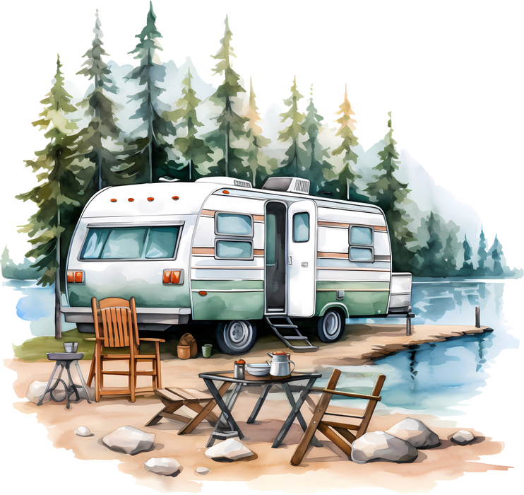 Motivtransfer 5730 Camping am See