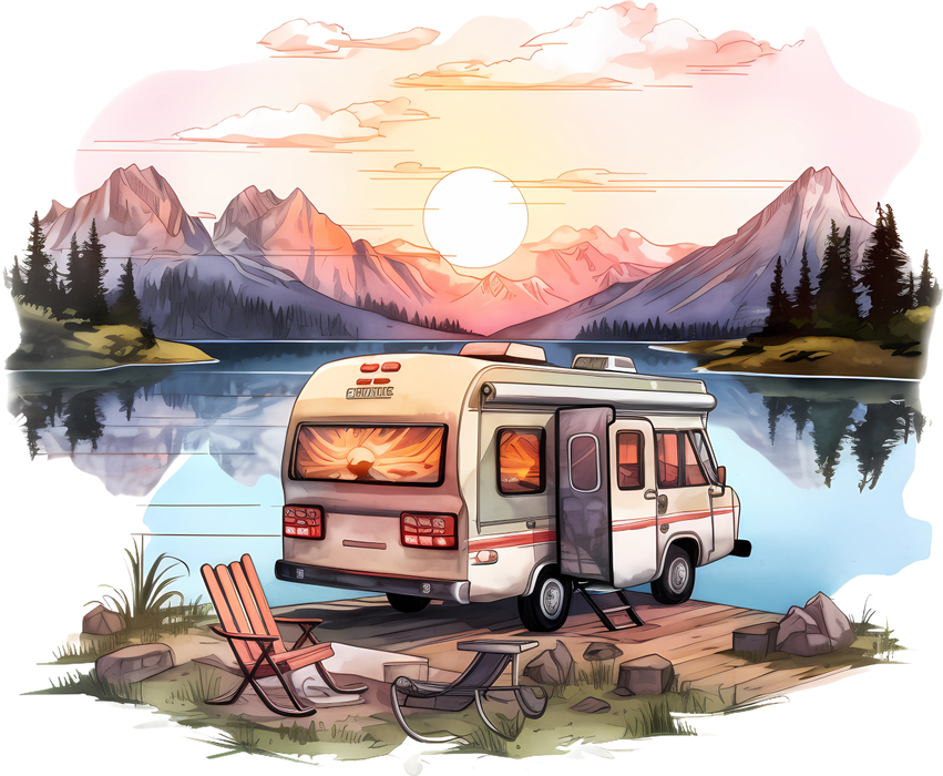 Motivtransfer 5731 Camping am See