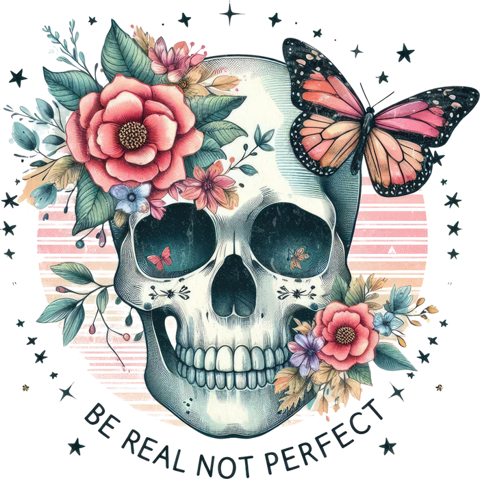 Motivtransfer 5771 Be Real not perfect