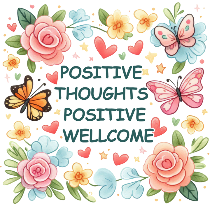 Motivtransfer 5784 Positive thoughts