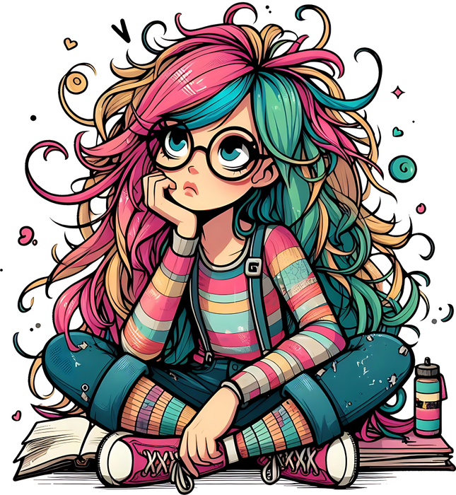 Motivtransfer 5800 Quirliges Mädchen mit Flasche